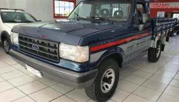 Ford F1000 4x4 carroceria de madeira 1994
